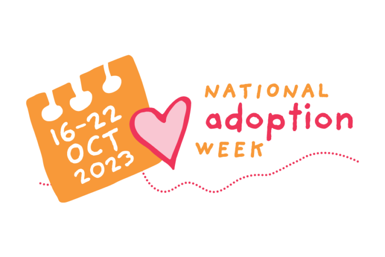 National Adoption Week 2023 colour logo